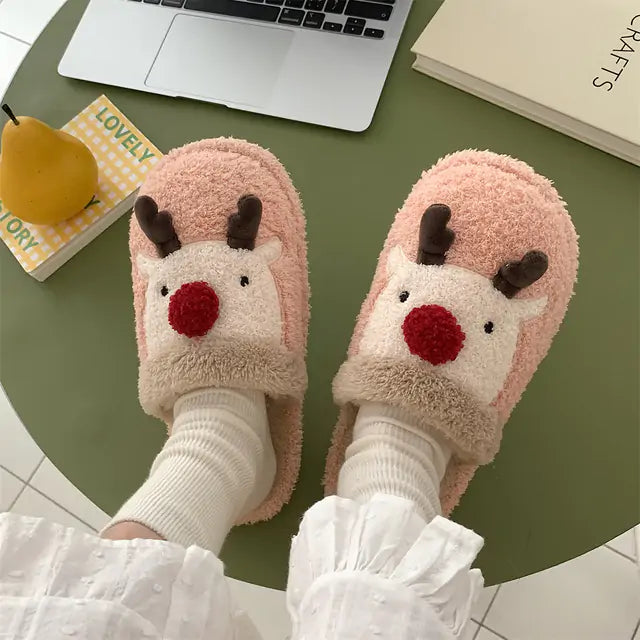 Cute Cow Slippers