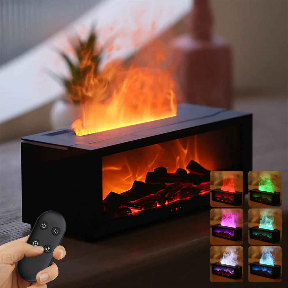 3D Flame Aromatherapy Diffuser