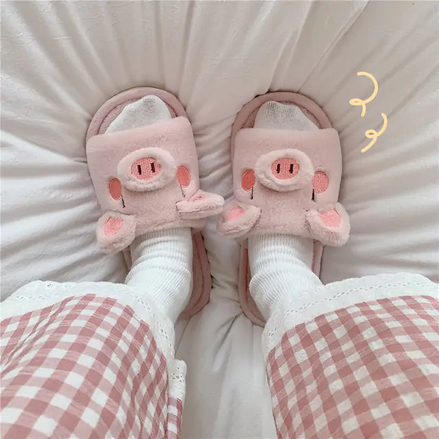 Cute Cow Slippers