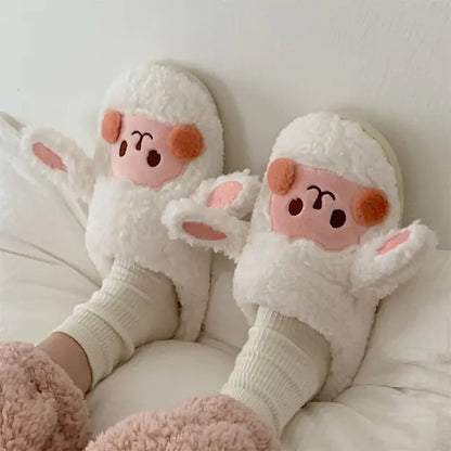 Cute Cow Slippers