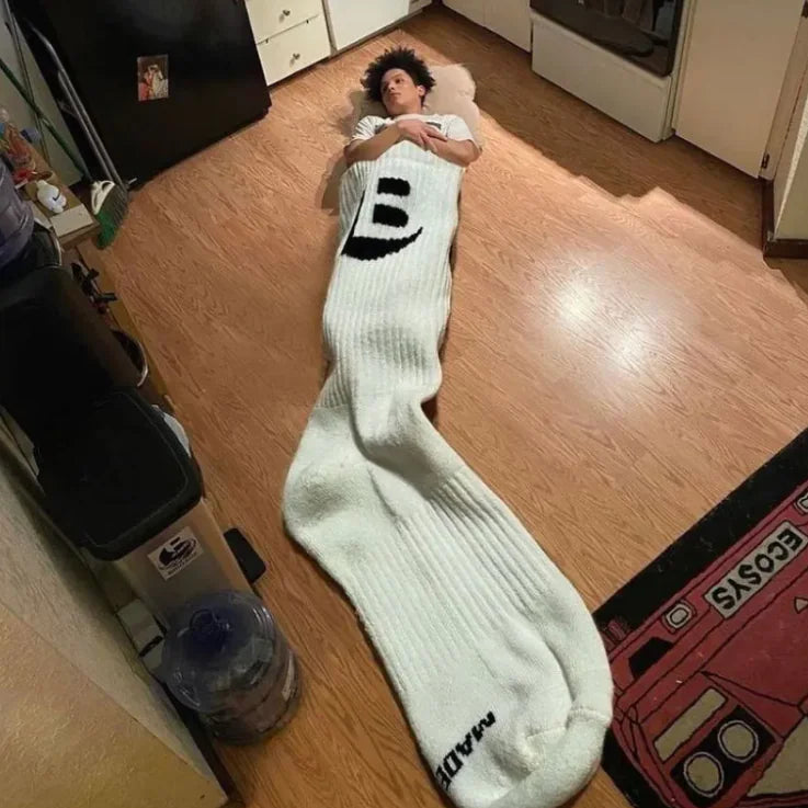 GIANT Sock Quilt Sleeping Bag