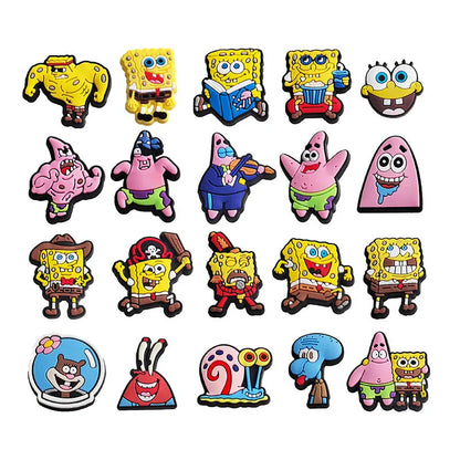 Spongebob 20pc Croc Charms