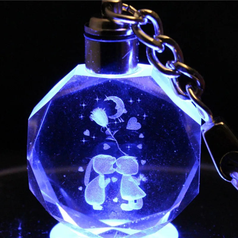 Luminous Love Keychain