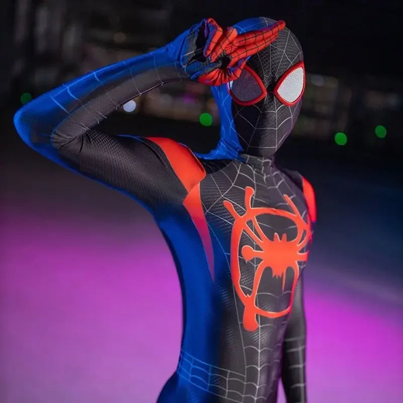 Miles Morales Spiderman Cosplay Bodysuit