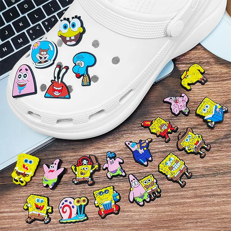 Spongebob 20pc Croc Charms