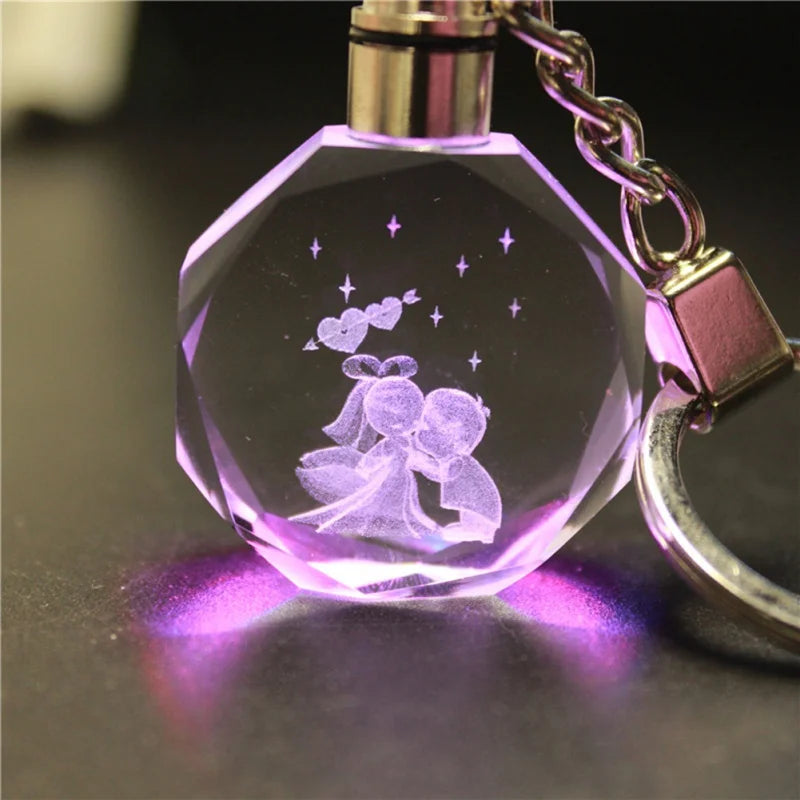 Luminous Love Keychain