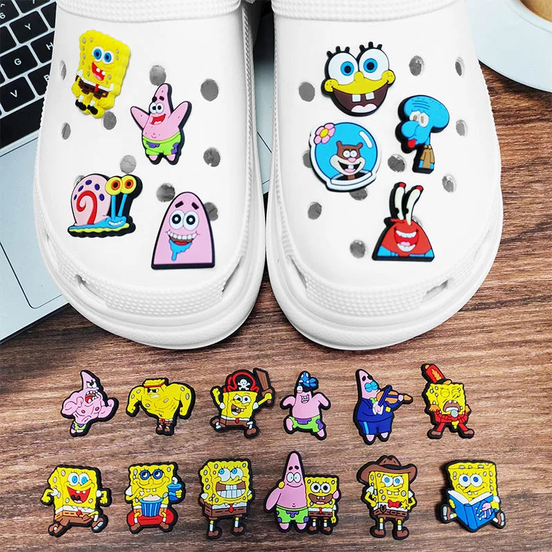 Spongebob 20pc Croc Charms