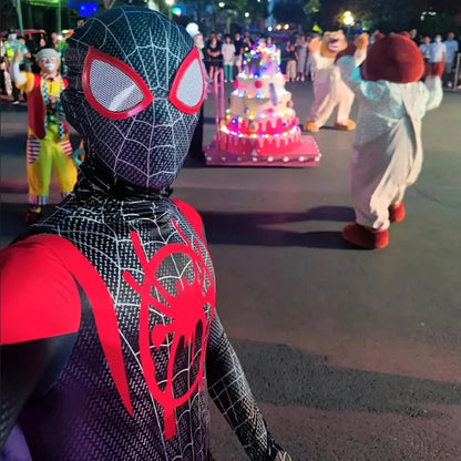 Miles Morales Spiderman Cosplay Bodysuit