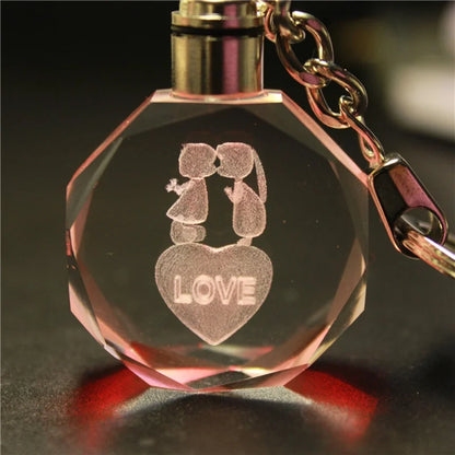 Luminous Love Keychain