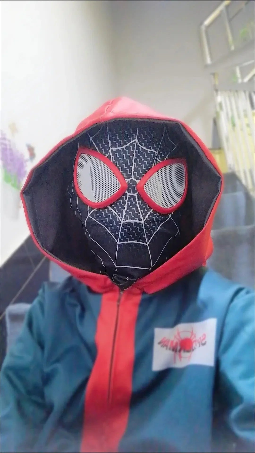 Miles Morales Spiderman Cosplay Bodysuit