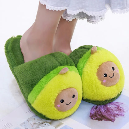 Cozy  Avocado Slippers