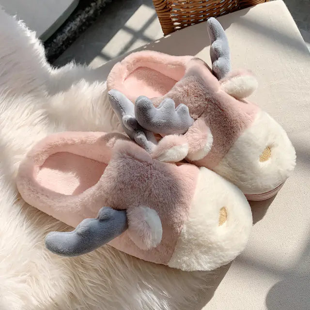 Cute Cow Slippers